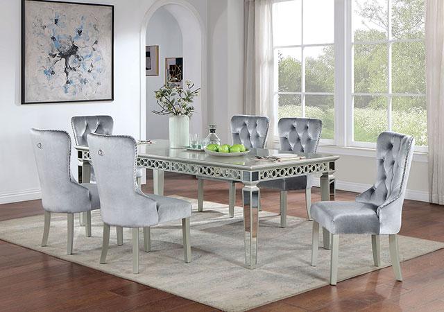 ADALIA Dining Table, Silver image