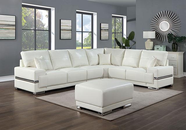 ALTHEA Ottoman, White image