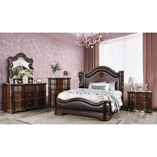 Arcturus Brown Cherry E.King Bed image