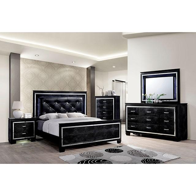 BELLANOVA Black E.King Bed