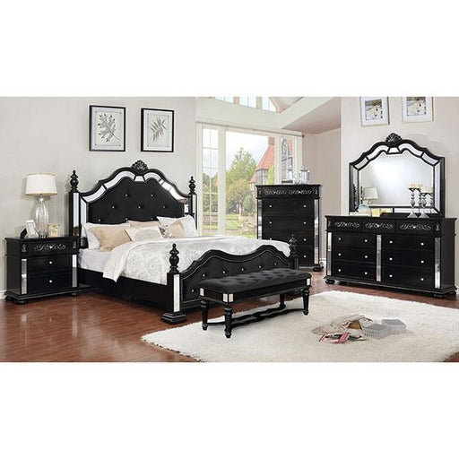 Azha Black Cal.King Bed image