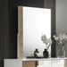 ERLANGEN Mirror, White/Natural image