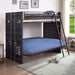 LAFRAY Twin Bunk Bed w/ Futon Base image