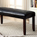 EMMONS I Dark Cherry/Espresso Bench image