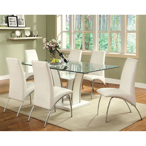 Glenview White Side Chair image