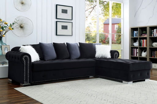 WILMINGTON Sectional, Black image