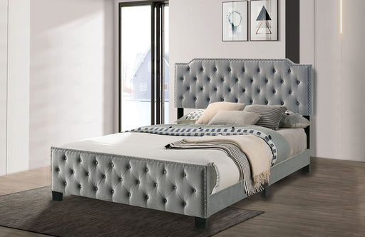 CHARLIZE E.King Bed, Gray image