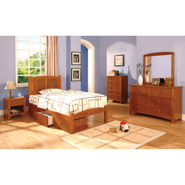 Cara Oak 4 Pc. Twin Bedroom Set image