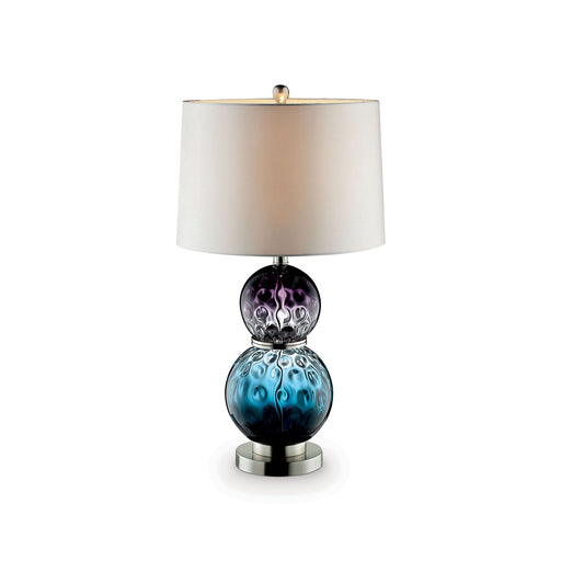 Camila Purple/Blue 27.5"H Glass Table Lamp image