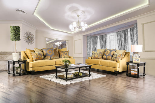 Viscontti Gold Sofa + Love Seat image